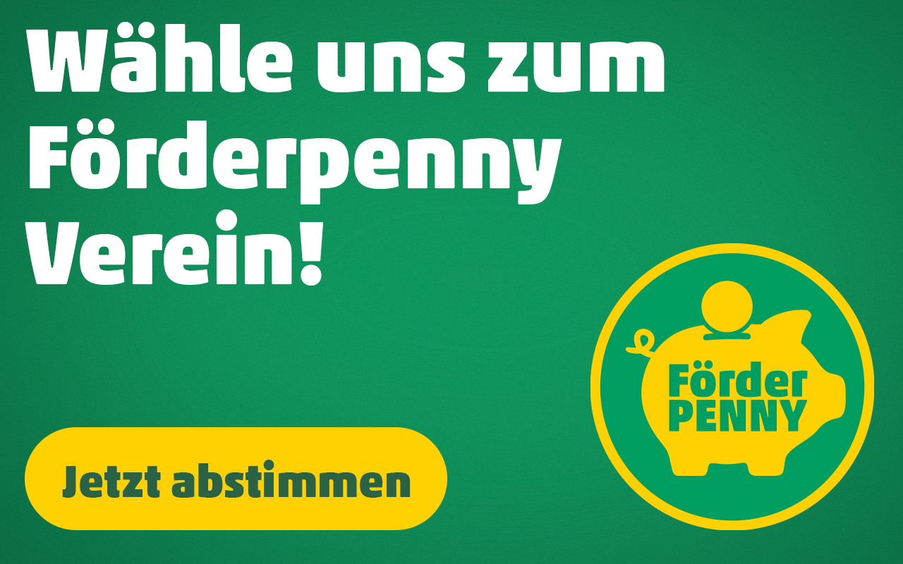 Wähle uns zum Förderpenny Verein